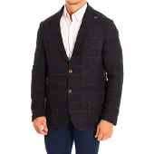 La Martina Regular fit blazer met lange mouwen en knoopsluiting TMJ002-JQ036 man