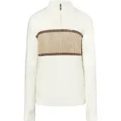 MO Trui 'Rovic' beige / bruin / wit