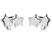 Luxenter 925 sterling zilveren gerhodineerde oorbellen - Essential