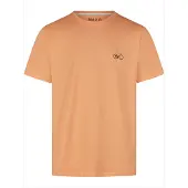 Phil&Co. Pyjama kort 'Lounge & Night' kaki / oranje