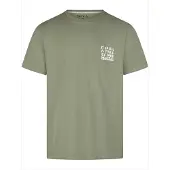 Phil&Co. Pyjama kort 'Lounge & Night' bruin / kaki
