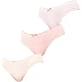 Kisses&love 3-pack katoenen damesslip KL10000