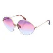 Victoria Beckham VB220S dameszonnebril van ovaal metaal