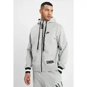 Nike Air heren trainingspak met doorlopende ritssluiting volledig in grijs