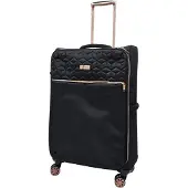 Infinity Leather Cabinekoffers 4-wielbagage Reizen Lichtgewicht tassen