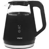 Vivax waterkoker - Zwart - Retro - 1.5 Liter - 1100W