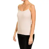 Janira DAY COTTON dun band T-shirt met ronde hals 1045044 vrouw