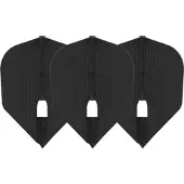 L-Style Champagne Flight Kami L3 Shape Black - Dart Flights