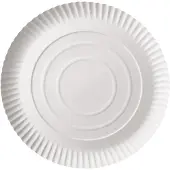 White Label Conpax Pure wegwerpbord karton wit 26 cm (100 stuks)