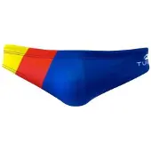 Turbo Spain Swimming Brief Blauw 7-8 Years Jongen