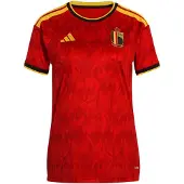 Adidas Functioneel shirt 'Belgium 26 Home' geel / rood / zwart