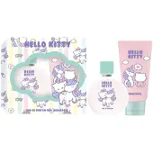 Hello Kitty - Giftset - Unicorn Cloud - Showergel + Water-Based Parfum - Cadeauset voor Kinderen - Geschenkset