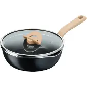 Tefal One Pick Pot Pan 22 cm + deksel G1662504 Zwart