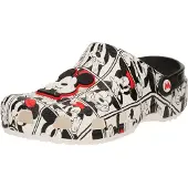 Crocs Clogs 'Mickey and Minnie Classic' rood / zwart / wit