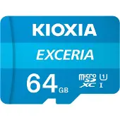 KIOXIA - ENTERPRISE SSD EXCERIA microSDXC-kaart 64 GB UHS-I Schokbestendig, Waterdicht