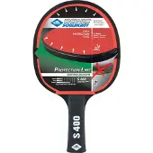 Donic SCHILDKRÖT Tischtennisschläger "Protection Line S400" Lernschläger, Farbe: schwarz/rot, Jade Bela...