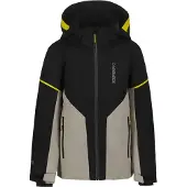 Icepeak - Kinder ski jassen - Ladd Jr Noir voor Unisex - Kindermaat 140 cm - Zwart