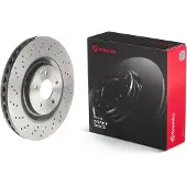 Brembo 02-04 Mercedes-Benz C32 AMG/05-06 C55 AMG Front Premium UV Coated OE Equivalent Rotor