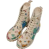 Dogo hoge veterschoenen »Cat Lovers«