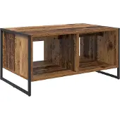 vidaXL Salontafel Oud Hout 80 x 50 x 40 cm Bewerkt hout
