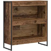 vidaXL Boekenkast 80 x 30 x 86,5 cm Bewerkt hout Oud Hout