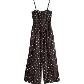 Next Jumpsuit ecru / chocoladebruin
