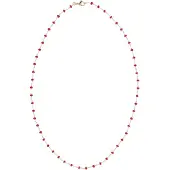 NAEMI Ketting goud / rood