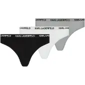 Karl Lagerfeld Slip zwart / wit