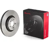 Brembo Remschijf 09E09711 voorkant, geventileerd, sterk gecarboniseerd, 1 Stuk