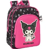 Hello Kitty Kuromi 10l 32x43x14 Cm Backpack Zwart,Roze Kinderen
