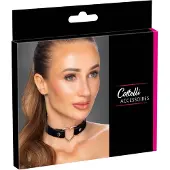 Cottelli - halsband met hartje - zwart