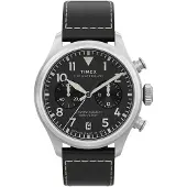 Timex Analoog horloge ' Waterbury Ace' zwart / zilver