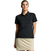 Slam Active Tech Pique Uv Short Sleeve Polo Zwart XS Vrouw
