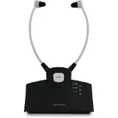 Resteq Stereoman ISI 3, zwart. Draadloze in-ear hoofdtelefoon met digitale kinband
