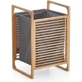 Xonox Home Karin wasmand bamboe, grijs.