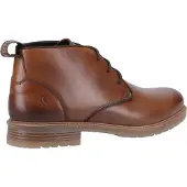 Hush puppies Ricky Leren Heren Enkellaarzen In Tan