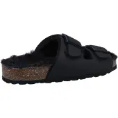 Hush puppies Jessie Leren Damesschoenen Zwart