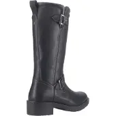 Hunter Skye Tall Boot Leren Zwarte Damesschoenen