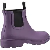 Cotswold Barton Tpr+neopreen Dames Paarse Regenlaarzen