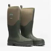 Muck Boots Chore Classic Hi Steel Cap Neopreen Mosgroene Regenlaarzen