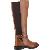Hush puppies Victoria Leer Vrouwen Laarzen Tan