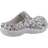Muck Laarzen Muckster Lite Synthetisch Lichtgrijs/Bloemenprint Klompen