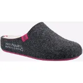 Hush puppies The Good Dames Pantoffels In Antraciet