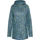 Schmuddelwedda Functionele jas blauw / neongeel / zwart