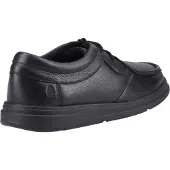 Hush puppies Ronan Mocc Leren Zwarte Mocassins Schoenen Van Leather Boys