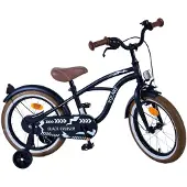 Volare Black Cruiser Kinderfiets - Jongens - 16 inch - Zwart