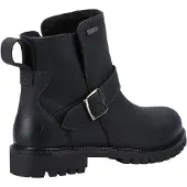 Hush puppies Wakely Leder Dames Zwart Laarzen