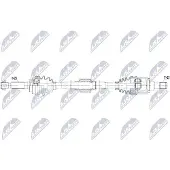 NTY NPW-MS-132 Aandrijfas