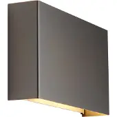 QAZQA Moderne wandlamp gunmetal 2-lichts - Otan