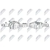 NTY NPW-NS-197 Aandrijfas
